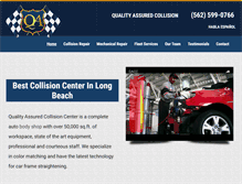 Tablet Screenshot of longbeachcollisioncenter.com